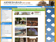 Tablet Screenshot of ahmedabadguide.com